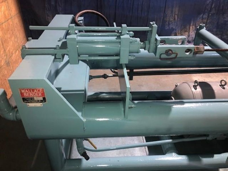 3-1/2" WALLACE MODEL 500-3-1/2 HYDRAULIC TUBE &amp; PIPE BENDER STOCK# 2365