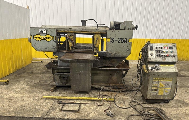 18" X 27" HYDMECH MODEL #S-25A AUTOMATIC HORIZONTAL MITER SAW WITH NESTING: STOCK #23698