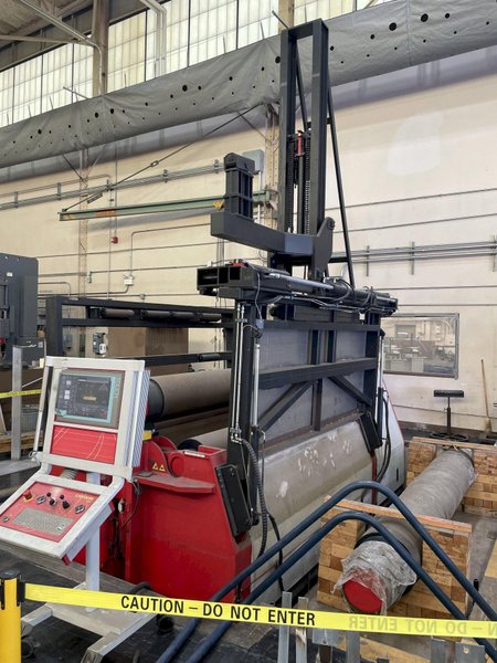 DAVI / Promau 16-inch Diameter CNC Plate Rolling/Bending Machine Model: MCB 3045