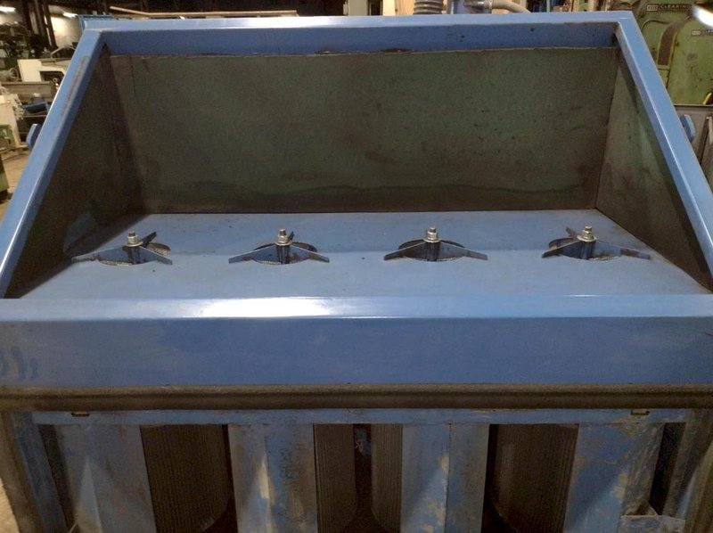 NORDSON POWDER COAT PAINT SYSTEM WITH FEEDER &amp; I-CONTROL. STOCK # 0985226