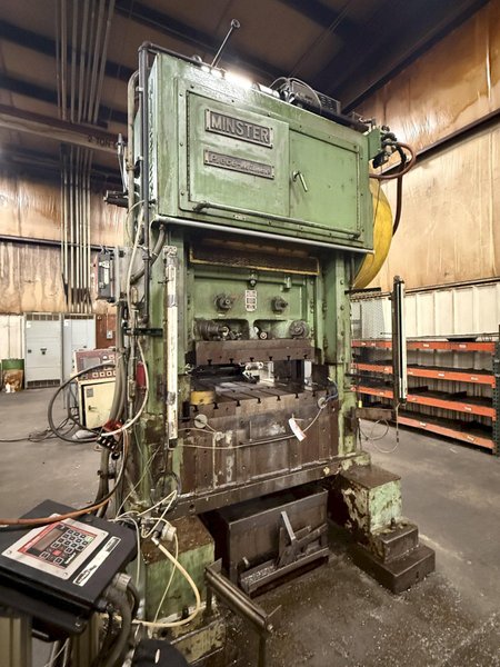 75 TON MINSTER PS2-75-42 PIECE MAKER STRAIGHT SIDE SSDC HIGH SPEED PRESS 2.5" STROKE: YOBRO #23912