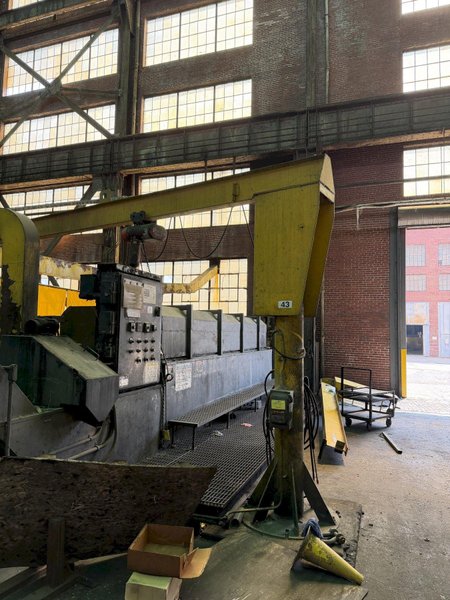 48" X 192" PROCECO MODEL RNW-1X4X16-30-S CRANKSHAFT WASHER. STOCK # 0981726
