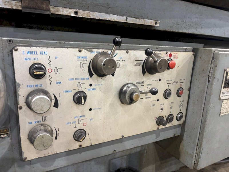 20" X 80" OKAMOTO MODEL #PSG 205 3 AXIS HORIZONTAL PRECISION SURFACE GRINDER: YOBRO #24516