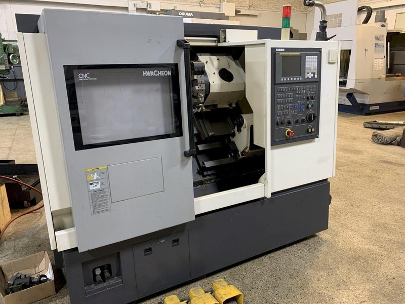 Hwacheon Model Cutex-160 CNC Turning Center, New 2007, Low Hrs!
