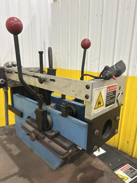 7" X .060" KENT MODEL #C21 LEE SHAFFER COIL BUTT END WELDER, WITH LINCOLN  PRECISION TIG 185 : YOBRO #23951