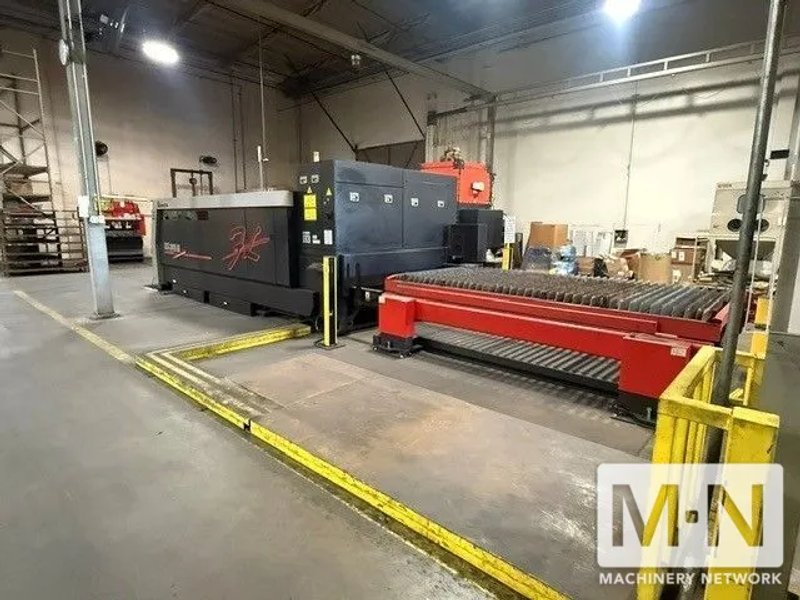 Amada LCG3015AJ 2KW Fiber Laser, 2014