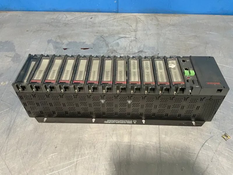 Honeywell 12-slot I/o Rack W/modules - 900r12-0101