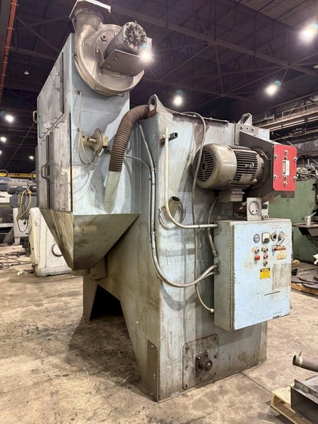 72” TABLE PANGBORN MODEL 6-LK ROTOBLAST SHOT BLAST MACHINE: YOBRO #24357
