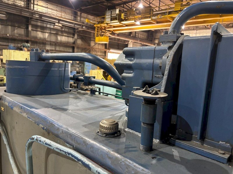 150 TON WILLIAMS &amp; WHITE HYDRAULIC C-FRAME STRAIGHTENING PRESS 24" STROKE: YOBRO #24086