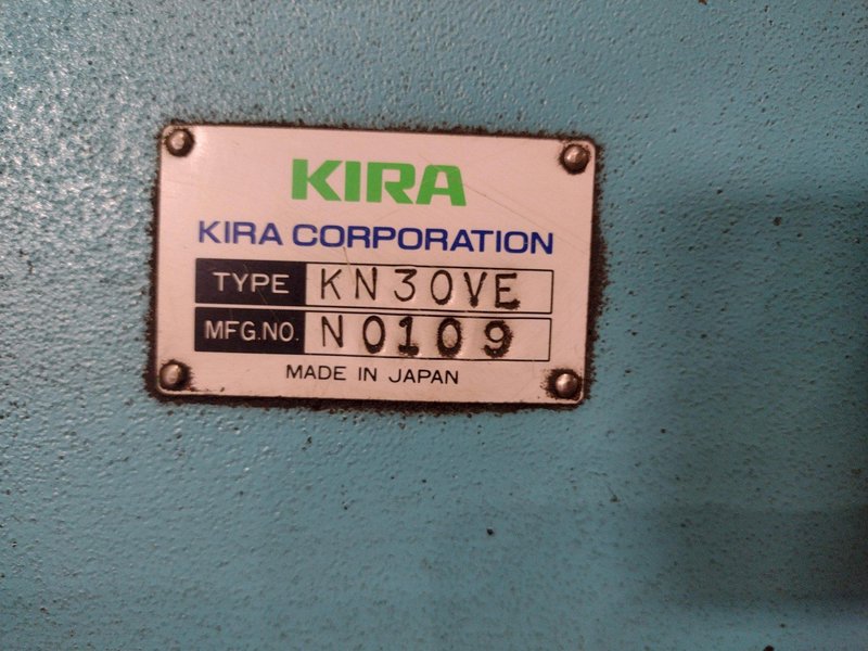 KIRA MODEL #KN30VE ELITE DUAL PALLET CNC VERTICAL MACHINING CENTER: YOBRO #24010
