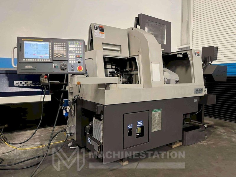 Tsugami S206 CNC Swiss Type Automatic Lathe – Bar Feeder