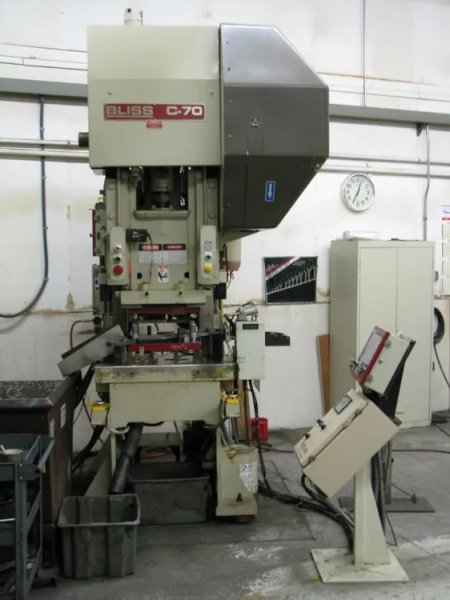 BLISS 70 TON GAP PRESS, STOCK# 13876J
