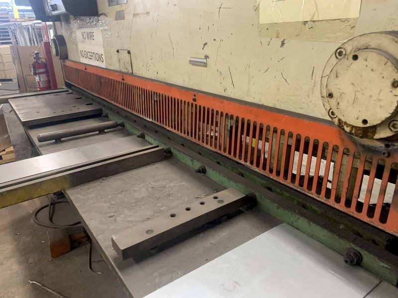 1/4" X 6' LVD TYPE6-OH-25 MVB 20/6.35 HYDRAULIC SHEAR