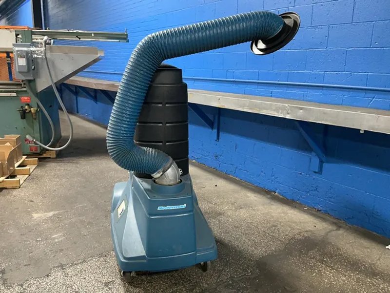 Nederman .75 Hp Filter Cart Fume And Dust Extractor W/ Extractor Arm - 12644245