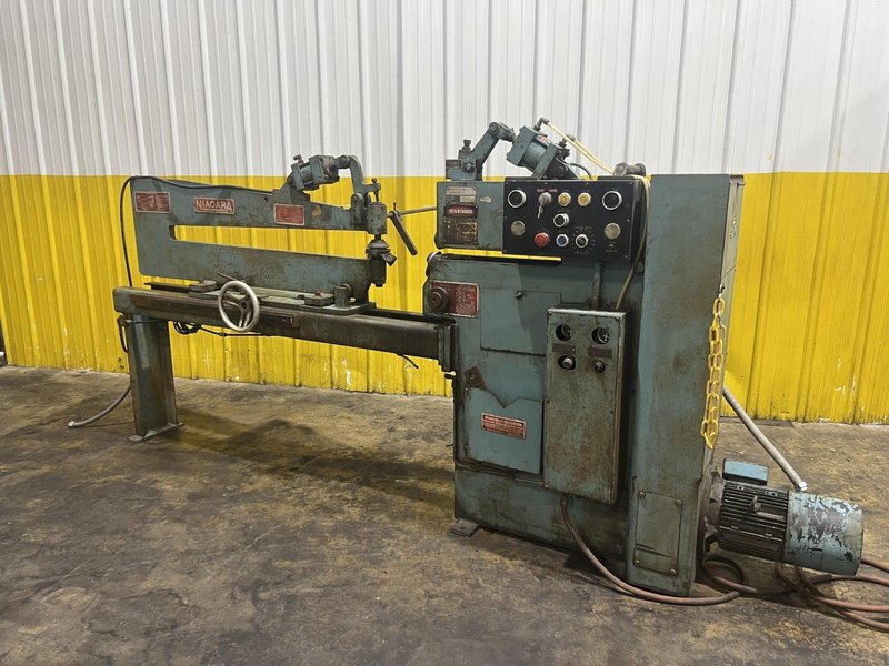 60" X 10 GAUGE NIAGARA MODEL #31-ARC MECHANICAL CIRCLE SHEAR : STOCK #19317