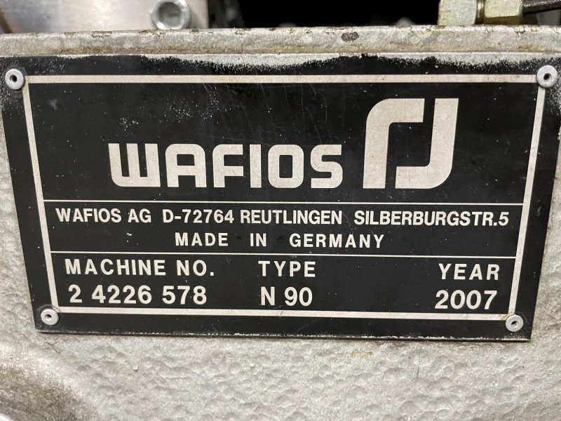 Wafios Model N90 High Speed Nail Header