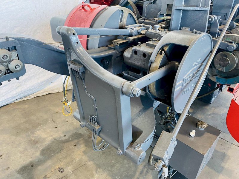 1/4" X 36" US BAIRD #4-36 FOUR SLIDE WIRE MACHINE. STOCK # 0510019