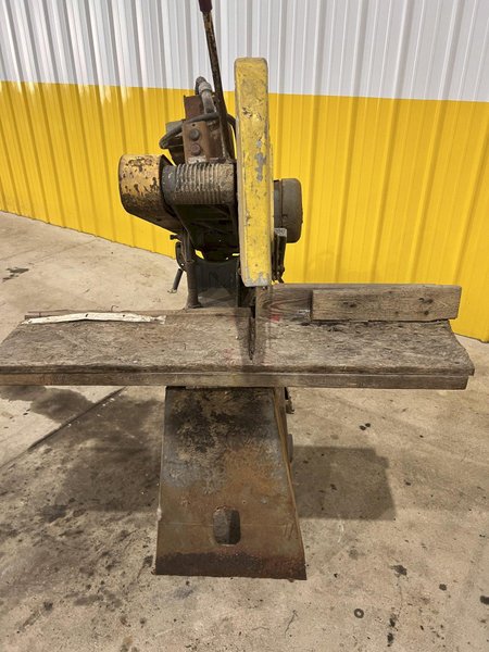 7.5 HP EVERETT MODEL 14-16 ABRASIVE CUTOFF SAW: STOCK #19602