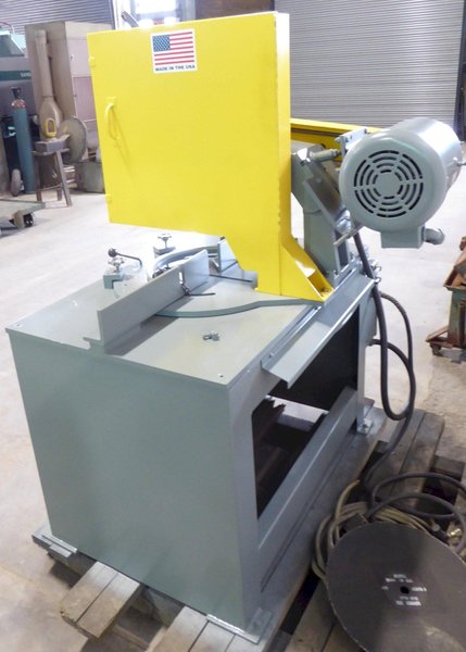 20"/22" Kalamazoo Abrasive Saw KM20-22, Double Miter, Air Vise, 20 HP, 4" Solids