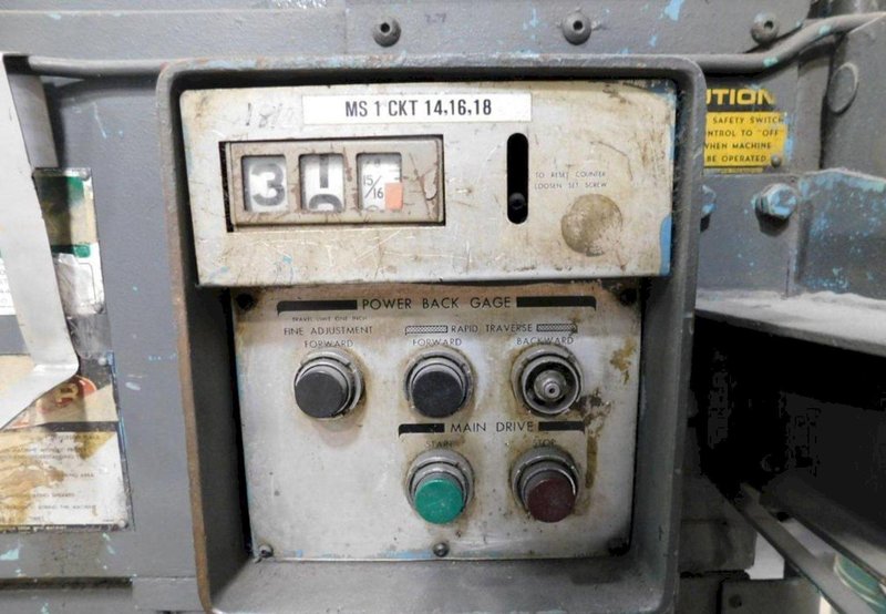 6' x 3/16" Cincinnati Mechanical Shear Model 1406-R
