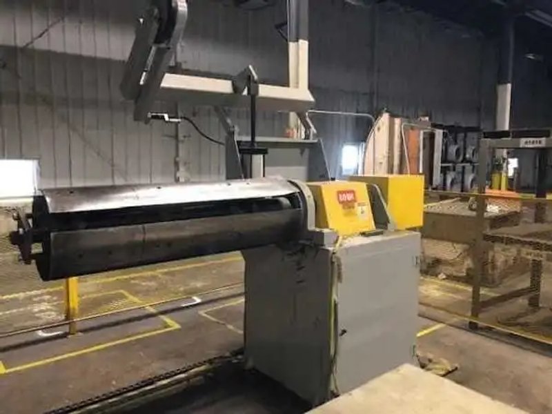ROWE 10,000 LB X 50" X .074" SERVO FEED LINE, STOCK# 14113J