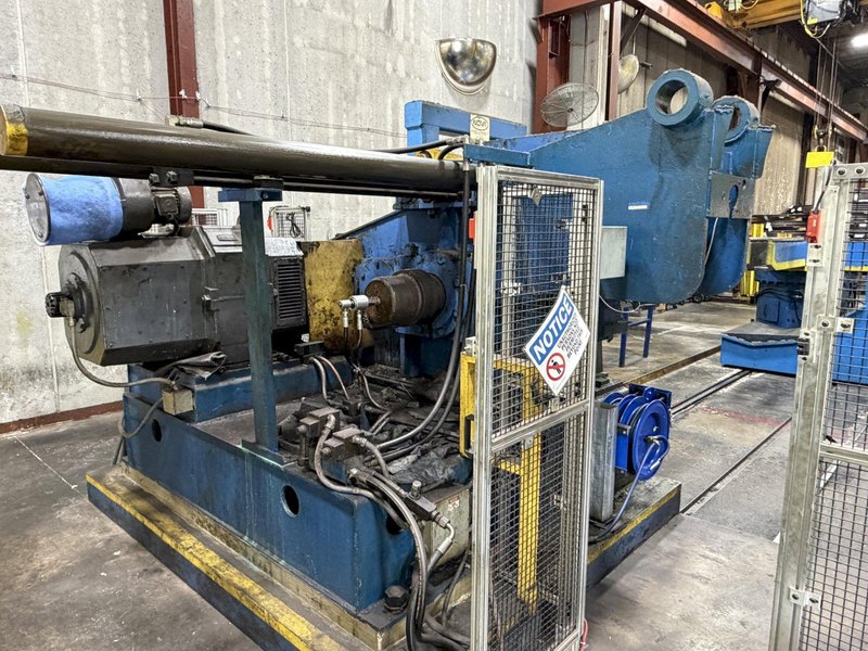 54" WIDE X 40,000 LB X 8" ARBOR LOOPCO SLITTING LINE. STOCK # 0651226