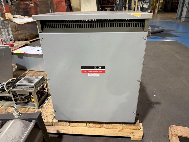 REX POWER MAGNETICS RC225J-H Transformer 600V – 480V, 225 KVA USED