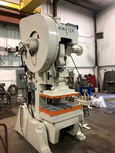 MINSTER 75 TON OBI PRESS, STOCK# 14062T