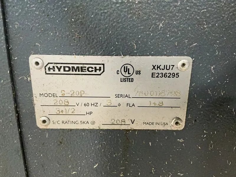 Hydmech 14”x31” Horizontal Band Saw - S-20p