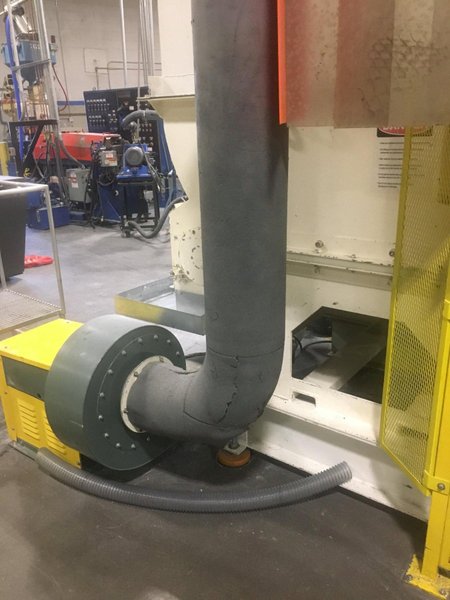 30 HP VECOPLAN MODEL RG42/30SWU SINGLE ROTOR SHREDDING SYSTEM