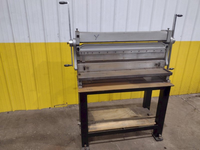 BENCH TOP SHEAR, BRAKE &amp; ROLL MACHINE: YOBRO #26223