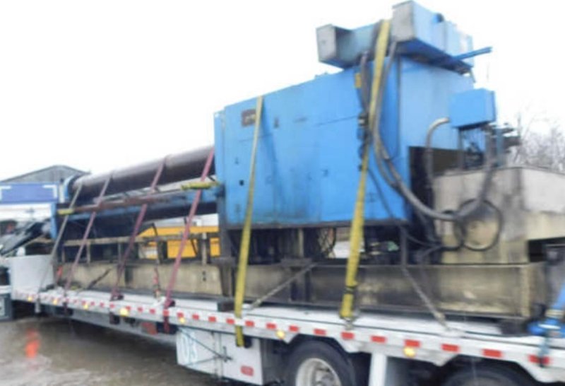 16' X 5/8" BERTSCH PLATE BENDING ROLL: STOCK # 4068