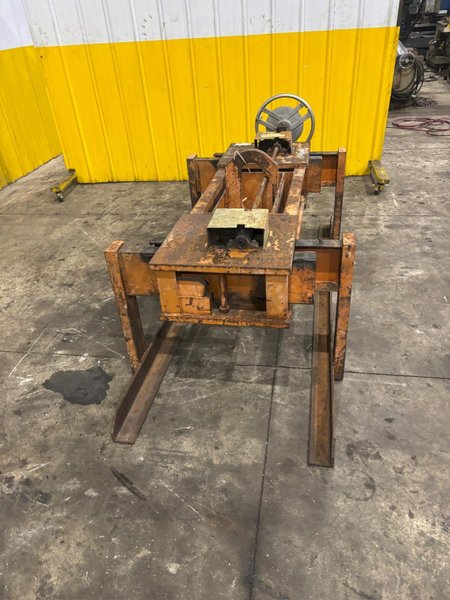 20,000 LBS X 56" WIDE BUSHMAN MODEL 5500 CRANE MOUNT SHEET LIFTER: YOBRO #24467