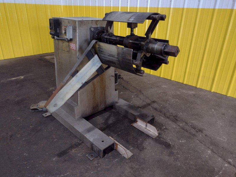 2000 LB 1 TON X 16" JACO MODEL #JVRE-2016 NON POWERED COIL REEL UNCOILER: STOCK #11916