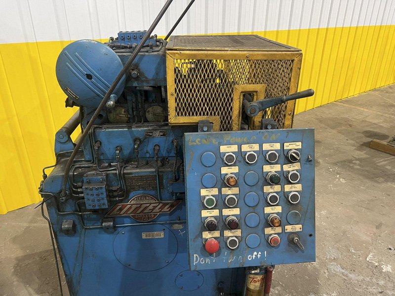 12" X .125" LITTELL 5 ROLL MODEL #412-5PD POWERED STRAIGHTENER: STOCK #19802