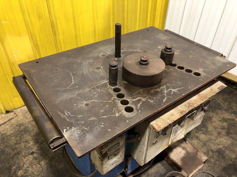 1-1/8" GENSCO MODEL #MULTILEC ROTARY HYDRAULIC REBAR BENDER: STOCK #19070