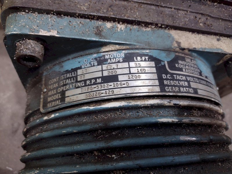42” SUNDSTRAND POWERED ROTARY TABLE: STOCK #21777