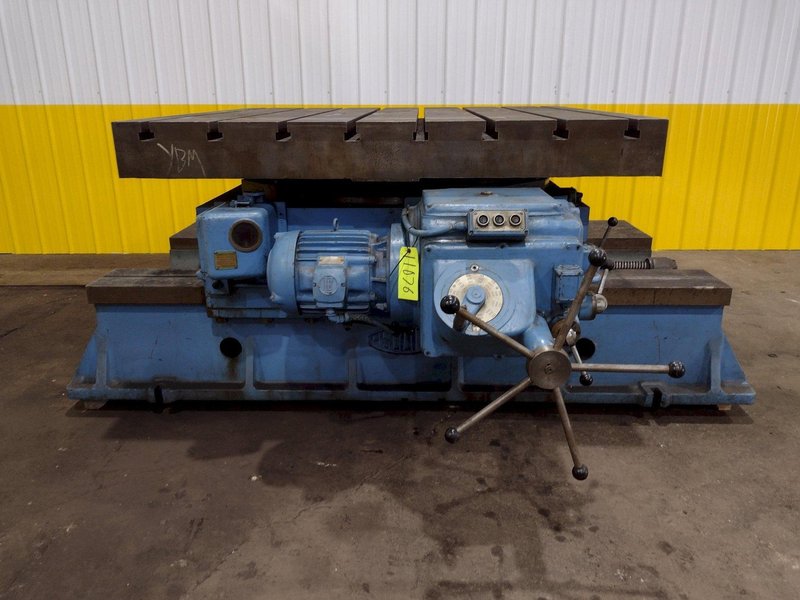 72" X 72" ASQUITH CROSS SLIDE POWER ROTARY TABLE: STOCK #11076