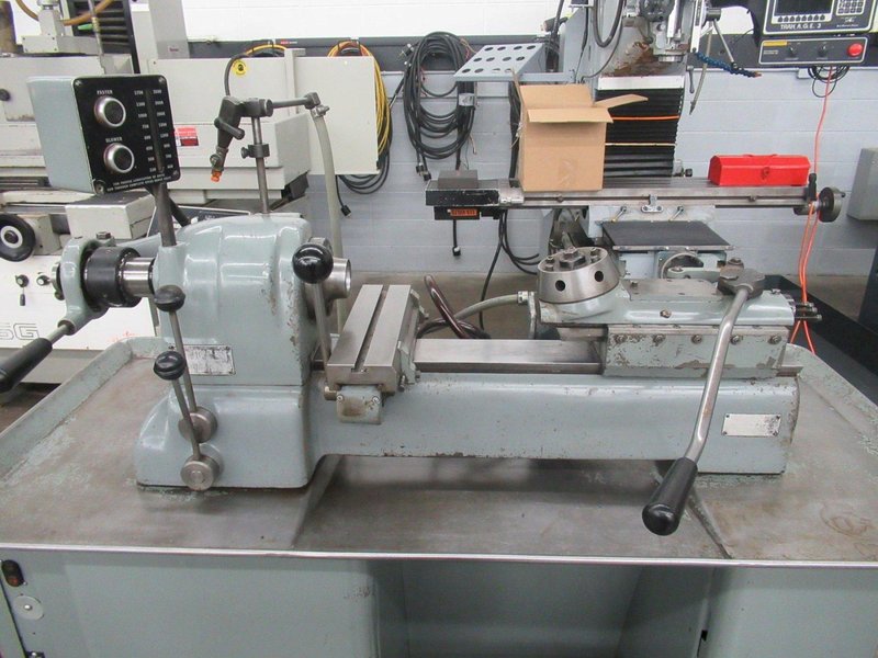 Hardinge DV-59 Speed Lathe, 6 Position End-Working Turret, Production Cross Slide, 5C Lever Collet Closer