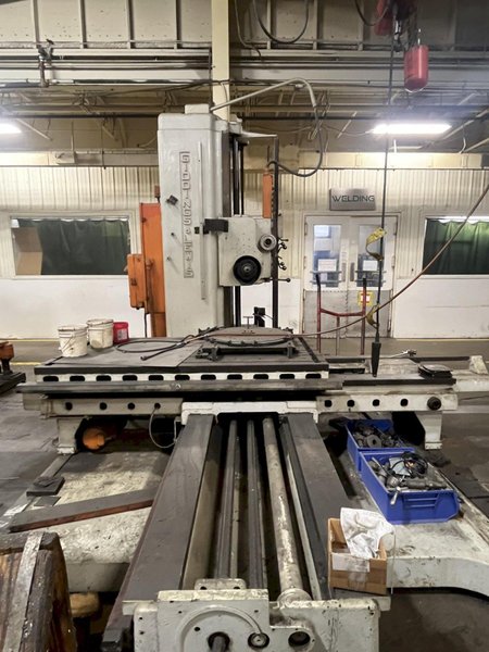 3″ Giddings &amp; Lewis Table Type Horizontal Boring Mill