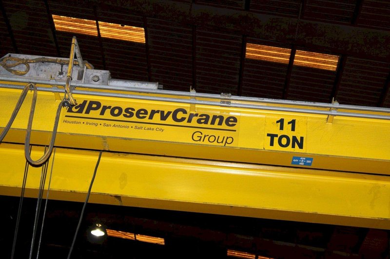 11 TON X 38' PROSERV SINGLE LEG POWERED GANTRY CRANE, NEW 2015: YOBRO #24061