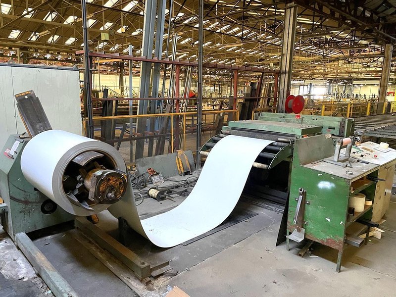 Dimeco - rollforming line 1250 x 1 mm