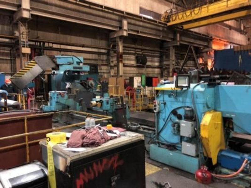 23.58" (600MM) / 17.68" (450MM) X 216" (5500MM) HERKULES WS600/450 X 5500 CNC ROLL GRINDER