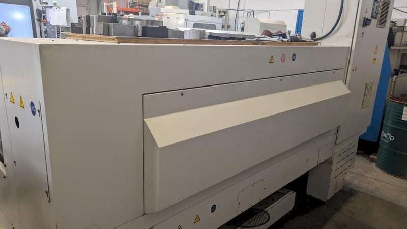 Romi 60" m20 CNC lathe 2005 with turret S#002-089905-404