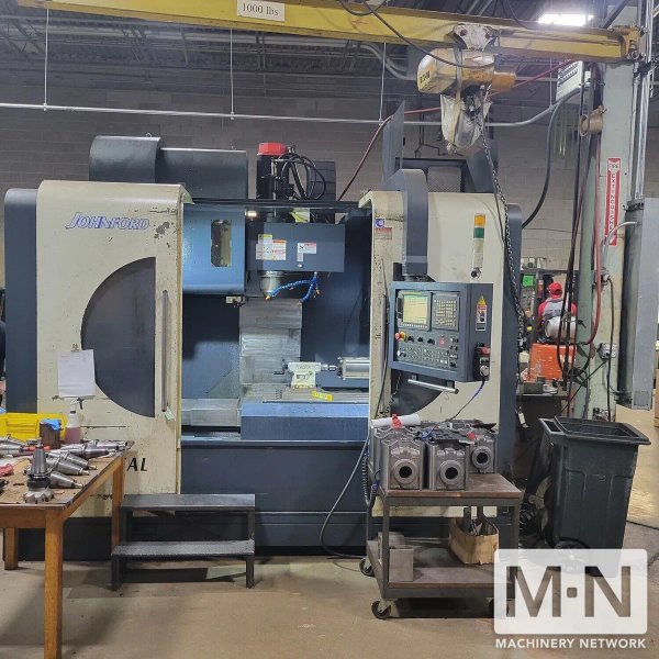 JOHNFORD SV-48H CNC Vertical Machining Center, 2012