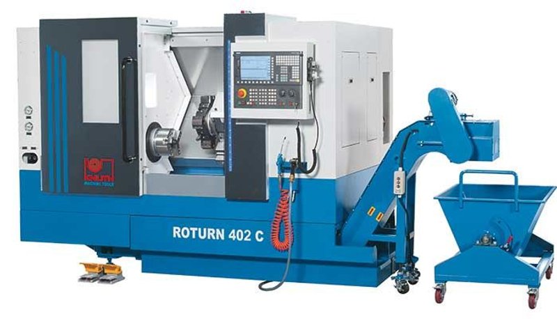 KNUTH ROTURN 402 C CNC INCLINED BED LATHE