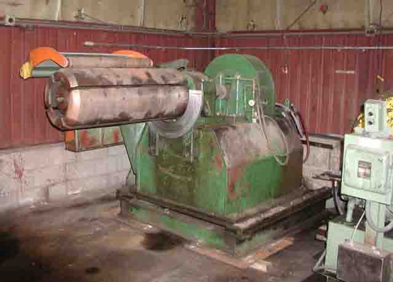 36" X 6" PM SLITTER HEAD 15 HP, 36" STAMCO RCLR, 10,000# (10504)