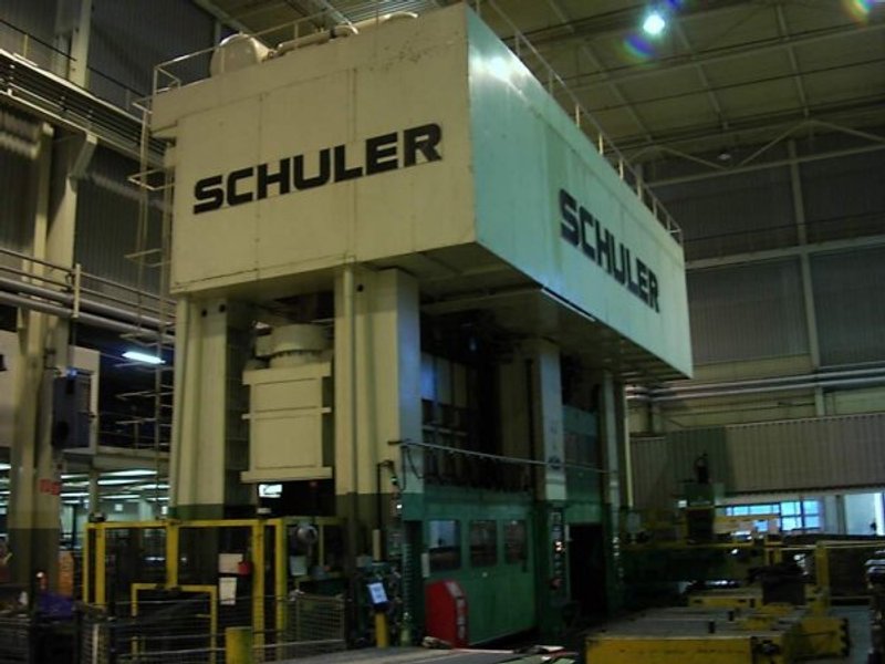 3500 Ton, SCHULER T3-3500-10-650, 3 RAMS, 10 STATION, 180"BA, CUSHION           