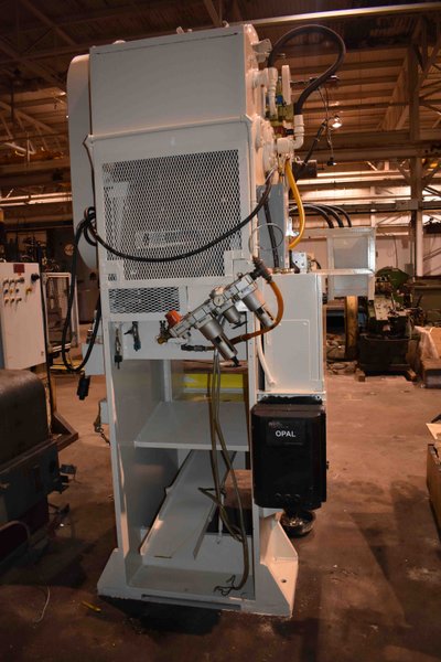 100 TON GOITI GAP FRAME PRESS, MODEL CFR, 5.5" STR, 11.2" SH, 3.5" ADJ, 38" LR X 24.5" FB BA 