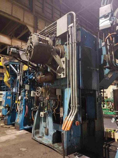 1300 TON AJAX FORGING PRESS, 12" STR, 42" SH, 31" X 31" RAM FACE, 70 SPM, (2) AVAIL